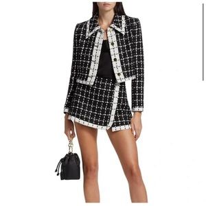 Alice + Olivia Darma Tweed Skort (8)
